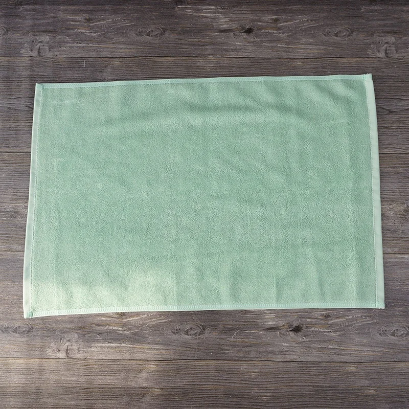 Bleach Proof SPA Barbershop 40x80cm Black 100% Cotton Hair Salon Towel for Beauty Gym Sports with Custom Logo