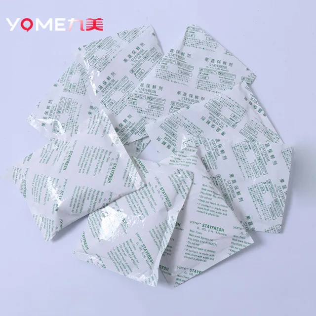 Yome best seller stayfresh 50g no toxic CO2 absorber for peeled garlic and vegetables