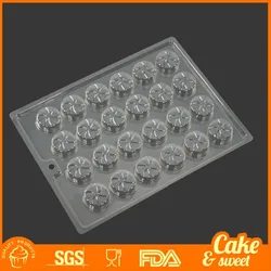 Customized 3d plastic chocolate mold
