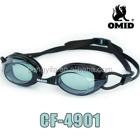 Hagird Swimming Goggles with 3 Alternative Adjustable Nose-bridge adult racing goggle