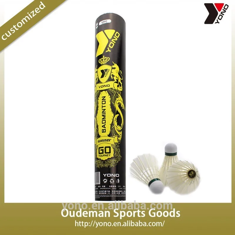 hot sale duck wide feather shuttlecock badminton training 2015