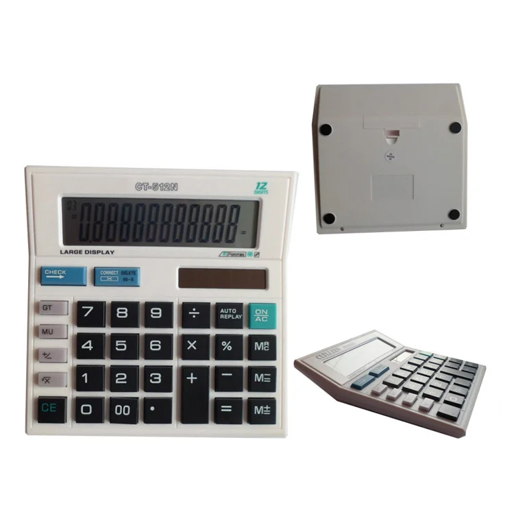 CT-512 Calculator & big size desktop calculator & solar calculator