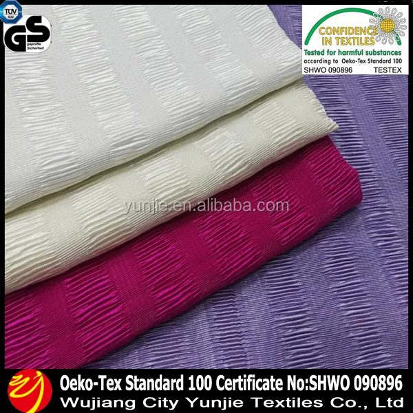 
Cheap Polyester Crushed Satin Fabric/Shiny Polyester Satin 