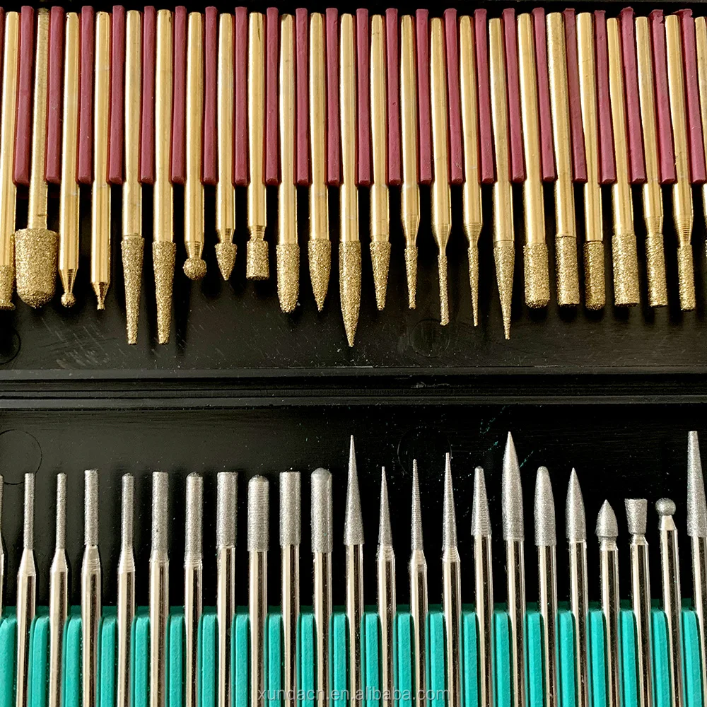 30pcs a Set Diamond Mounted Point for Industrial Use Diamond grinding head