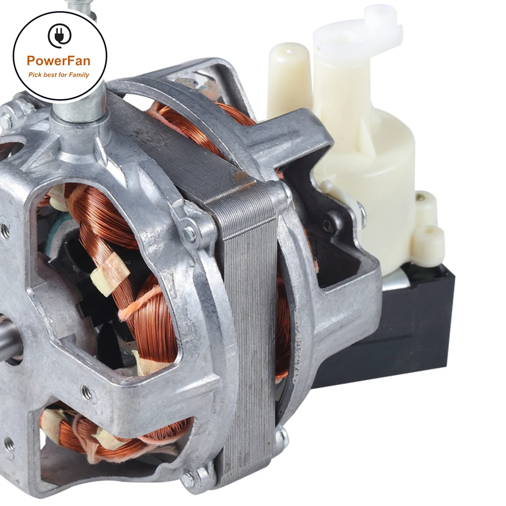 Детали вентилятора стенда 80 Вт, алюминий, 220 В, охлаждающий стоячий двигатель вентилятора