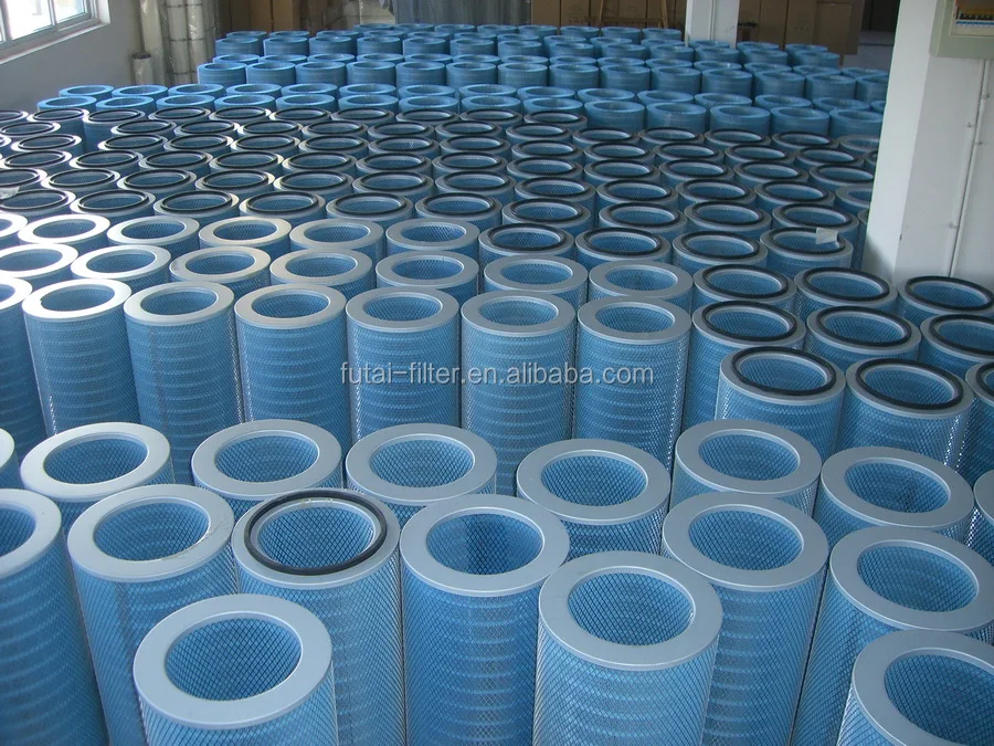 industrial polyester media nanofiber dust filter