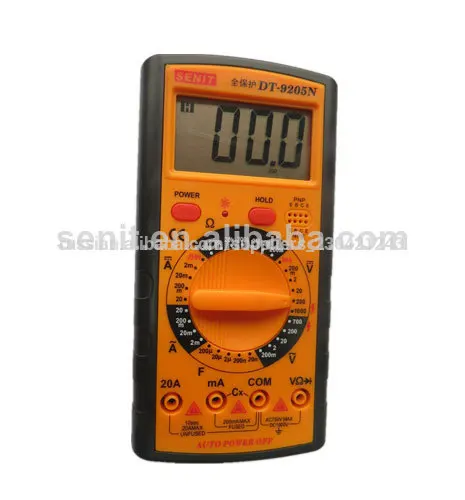 цифровой мультиметр 1999 рассчитывает низкой цена dt9205n