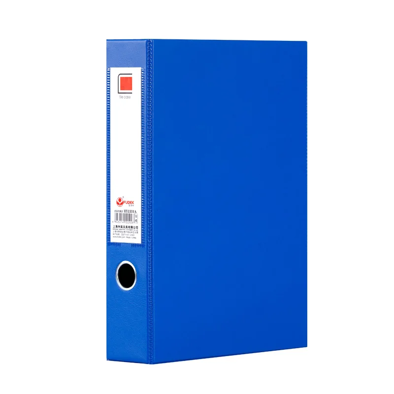 A4 document clip bag plastic organizer customised file folder archive box with leather touch