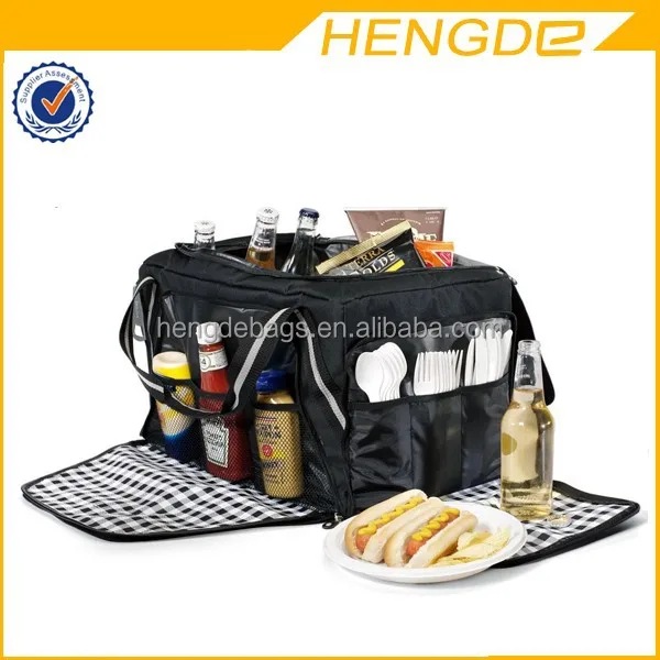 High Quality 4 Persons Excursion Lunch Cooler Picnic Bag