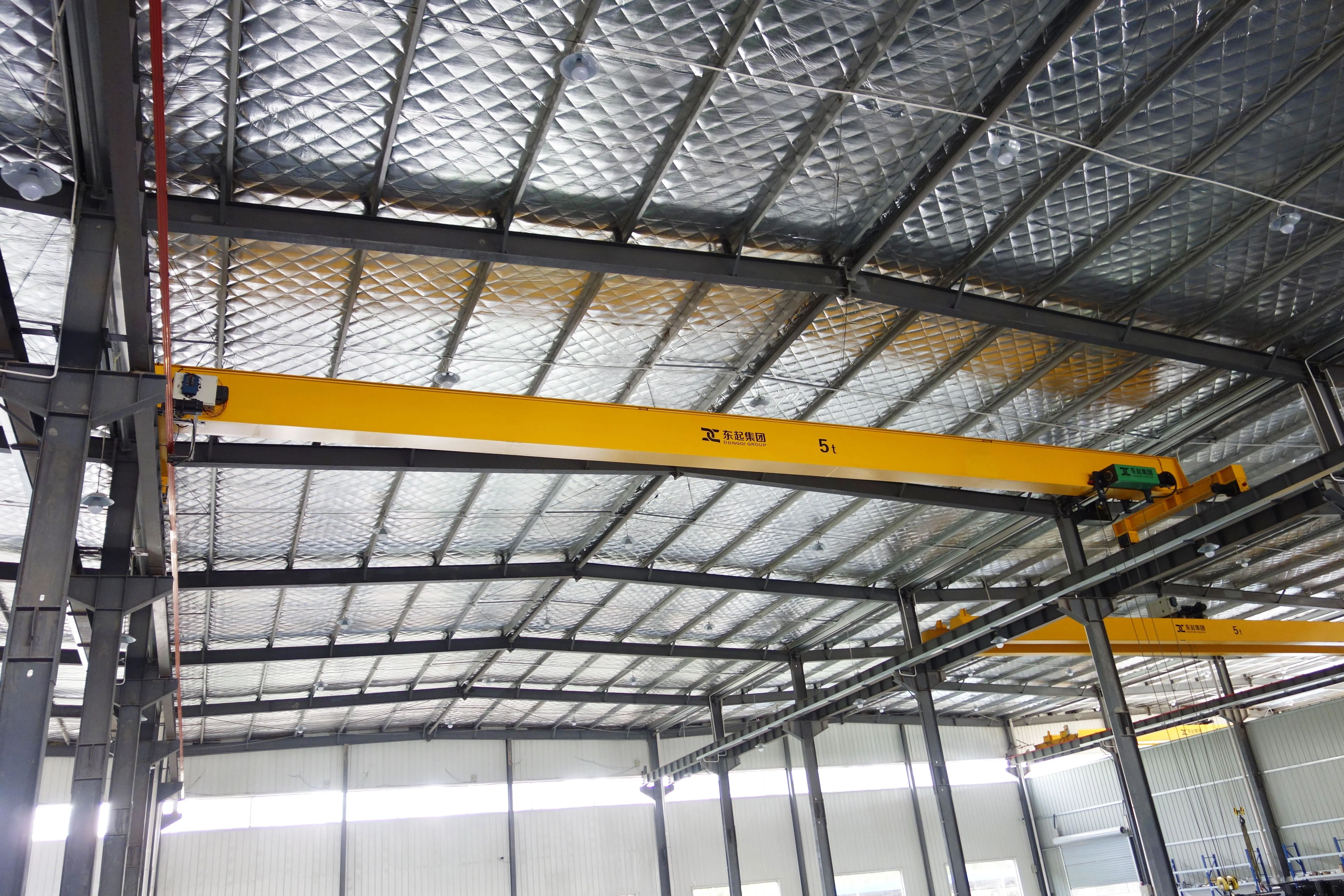 5 6.3 10 15 20 ton European single girder overhead travelling crane made in China for sale