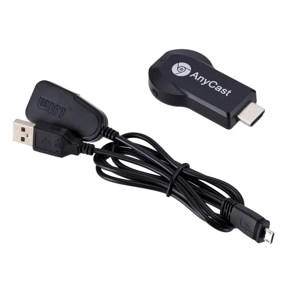 WIFI wireless HD  with the screen Miracast mobile TV projection transmitter supports online and local playback