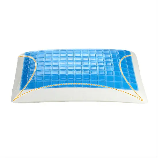 Luxury Customized Memory Foam Contour Honeycomb Cooling Gel Pillows Bed Pillows For Sleeping