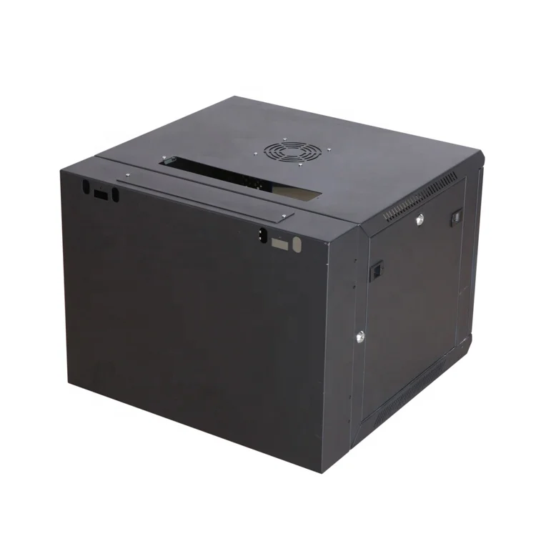 
wall mounted server cabinet for telecommunication equipment 