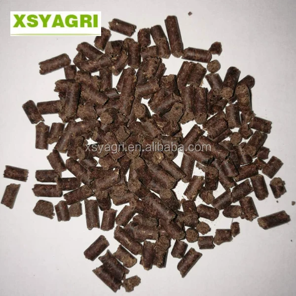 high quality camellia tea seed saponin organic fertilizer pellet
