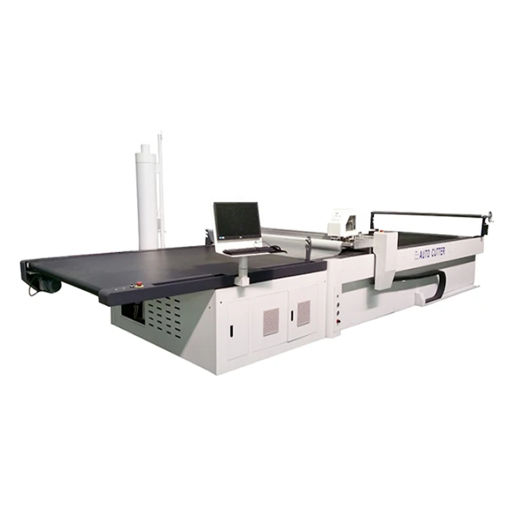 Трехфазный автоматический нож резак с ЧПУ текстильная ткань резки