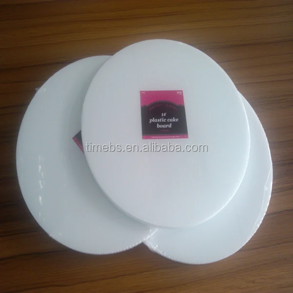 Food grade  Plastic corrugated Cake Boards