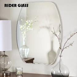 High Quality 1.8mm-6mm Round Colored Mirrors Home Decoration Tinted Float Glass Colored Mirror Glass