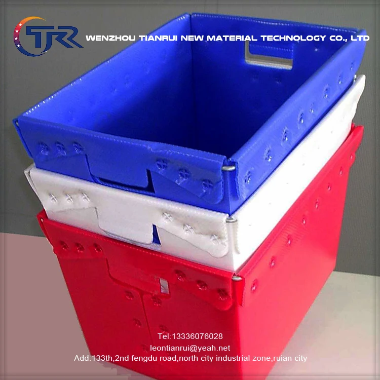 Custom all industry storage packaging plastic corrugated danpla box plastic corflute box