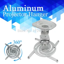 Deluxe Edition Universal Projector Bracket Ceiling Mount Aluminum Wall Brackets Holder for Projector Hanging Accessories