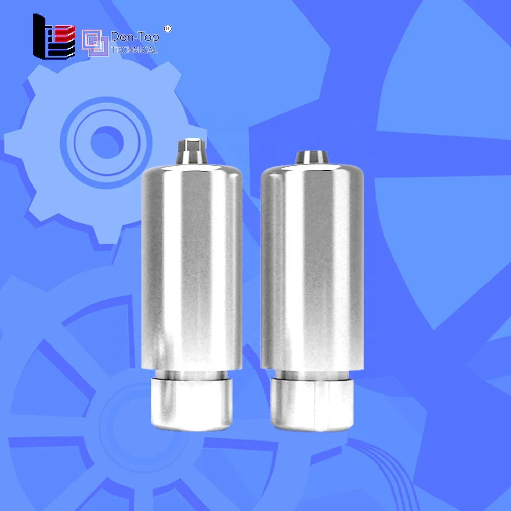 Предварительно обработанное шестигранное соединение gr5 из титана для ротового импланта титана 10 мм индивидуальное фрезерование Доставка 24 часа