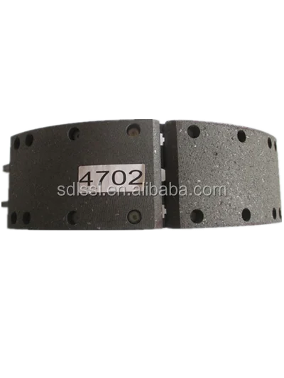 4702 подкладка тормозной колодки для прицепа и тяжелых грузовых осей