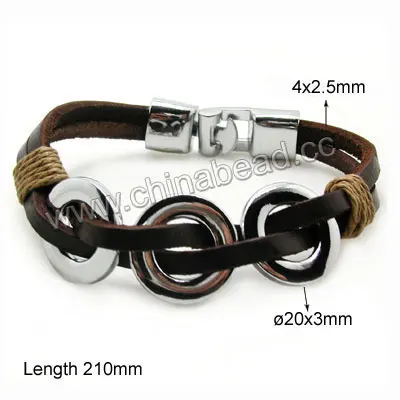 
Wholesale modern bangles and bracelets, handmade leather bracelet Wholesale modern bangles and bracelets, handmade leather bracelet, zinc alloy bracelet, charm bracelet