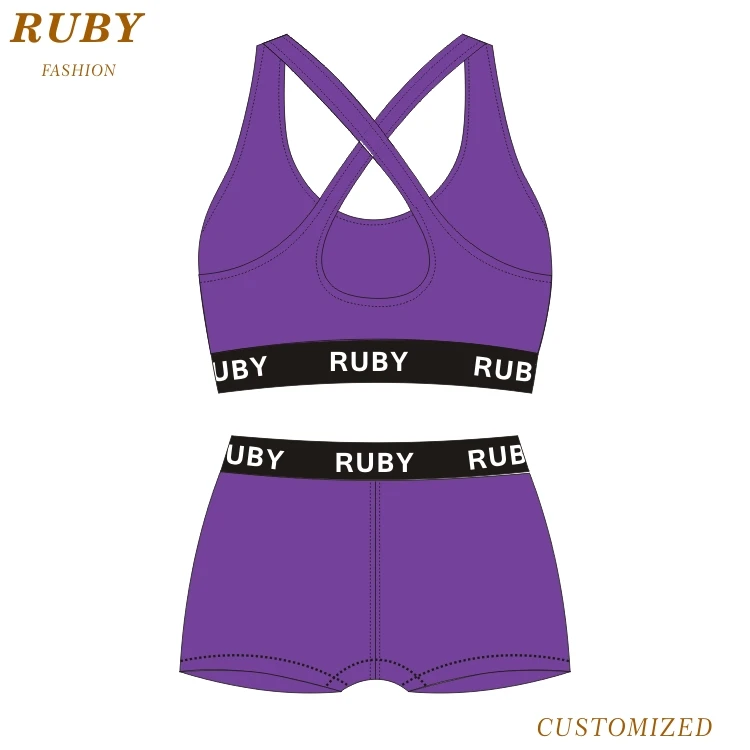 Спортивный бюстгальтер-Кроссбоди большого размера, цвета на заказ