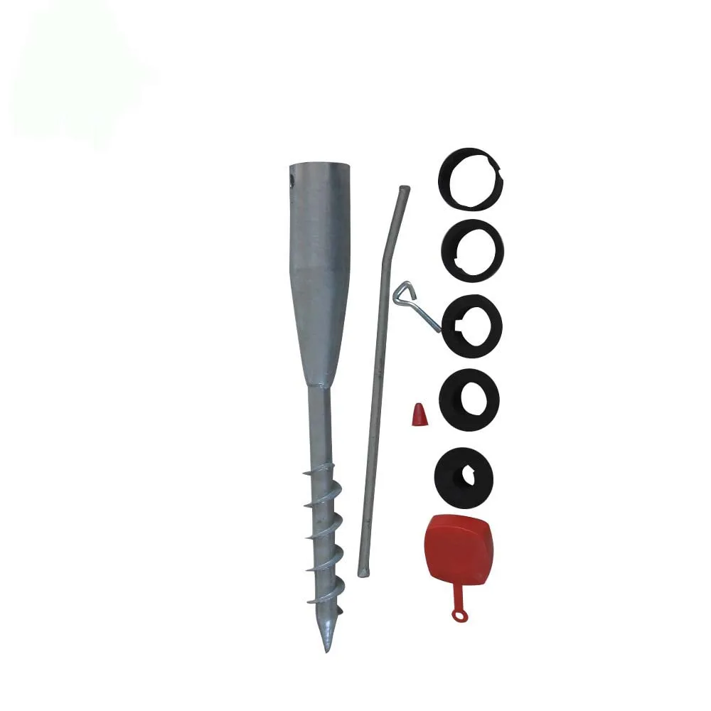 Beach Umbrella Sand Anchor Heavy Duty Metal No Dig Beach Sand Ground Anchor