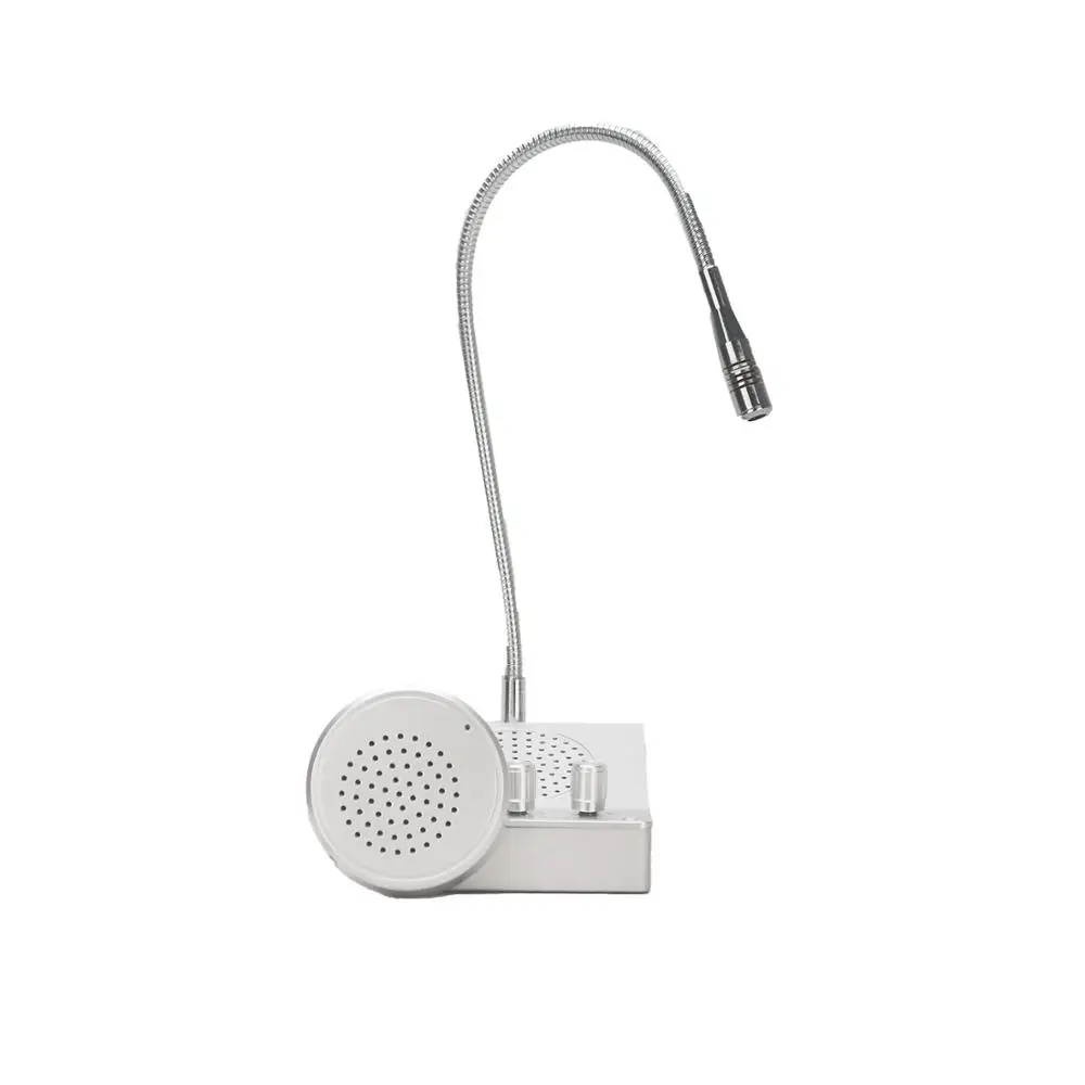 Двухсторонняя система внутренней связи со стеклянным окошком для банка, автобусной станции, билетов