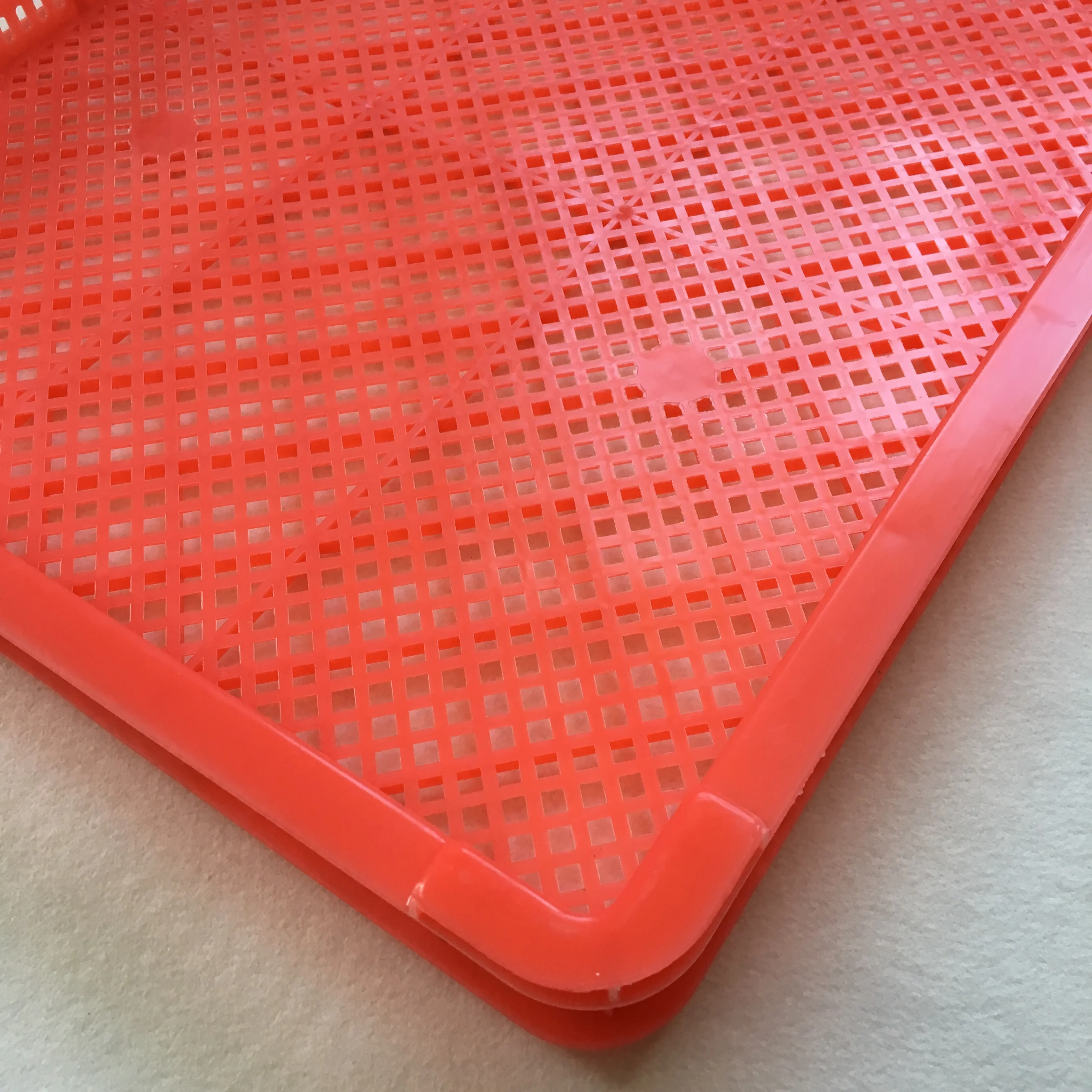 100% Food Grade Materials Stackable Plastic Drying Trays For Softgel / Paintball / Plants Fruit / Seafood