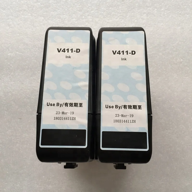Чернила для v411 d 100% совместимость V410-D чернила make up картридж videojet