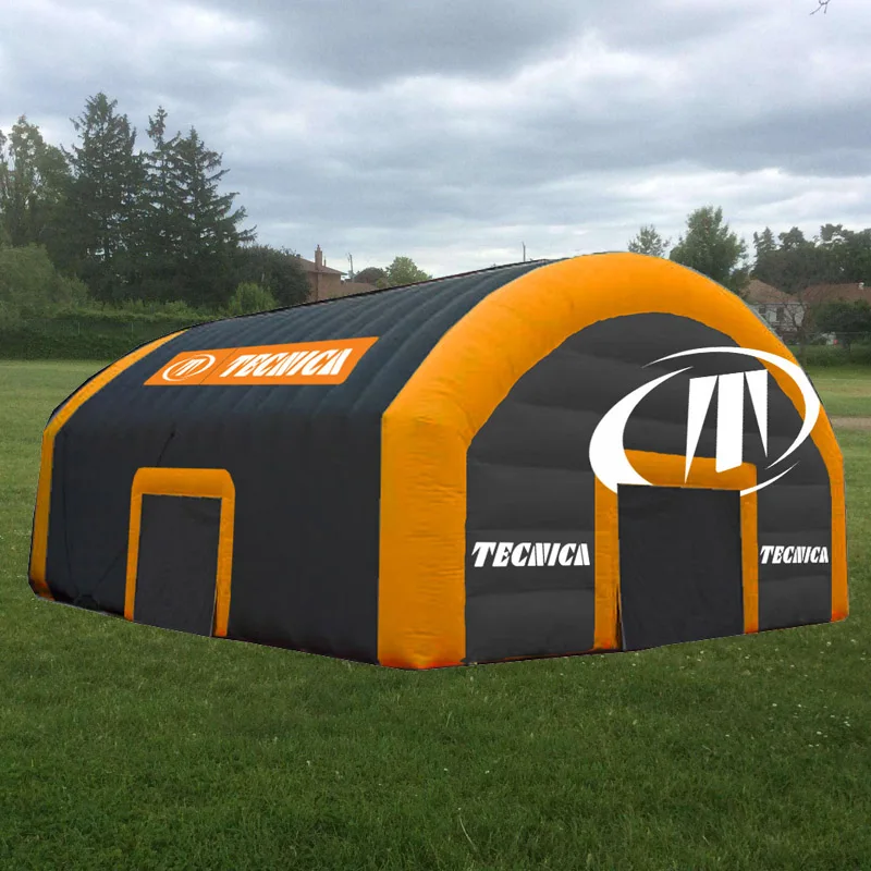 Outdoor inflatable commercial grade advertising camping party tent for sale with factory price