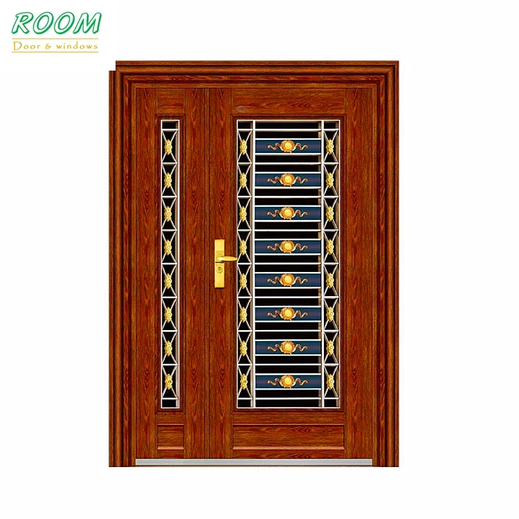High grade stainless steel security door design
