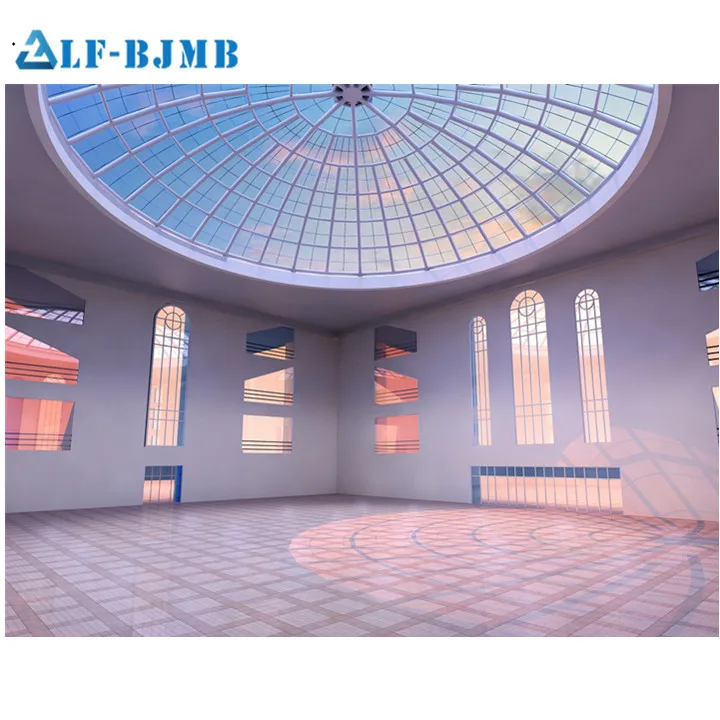 Длинное здание церкви стальной конструкции span