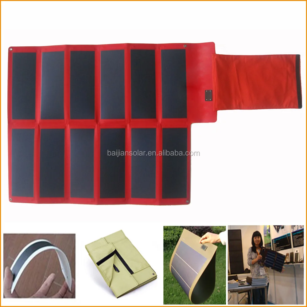 Uni-solar Amorphous Flexible Folding Solar Panel Photovoltaic Price