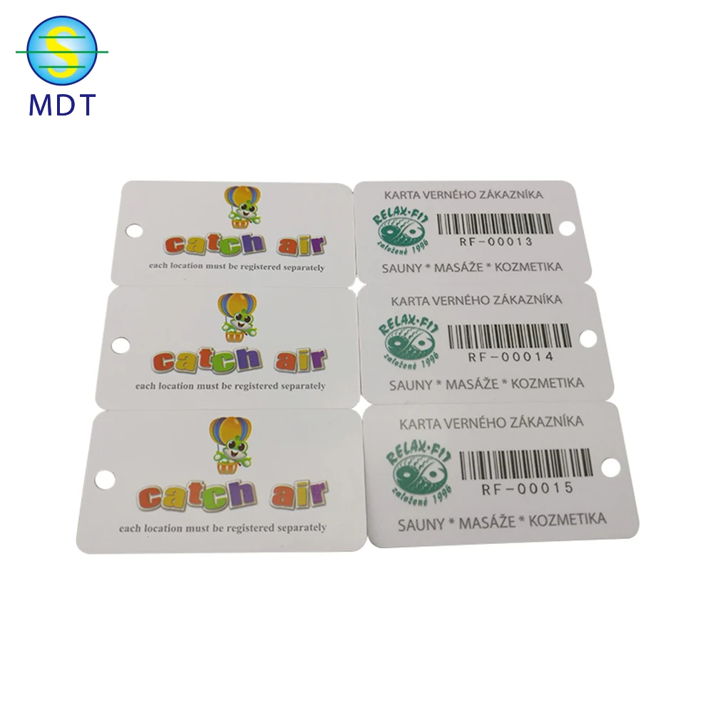 MDT Matt surface Custom  Plastic PVC loyalty Card