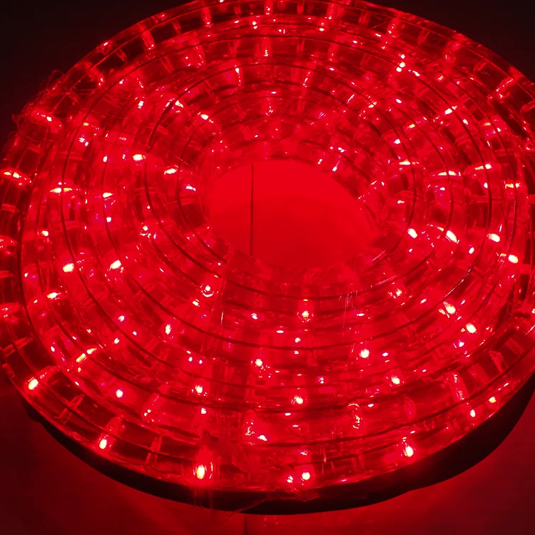 
Уличная светодиодная веревка для Рождественского украшения 