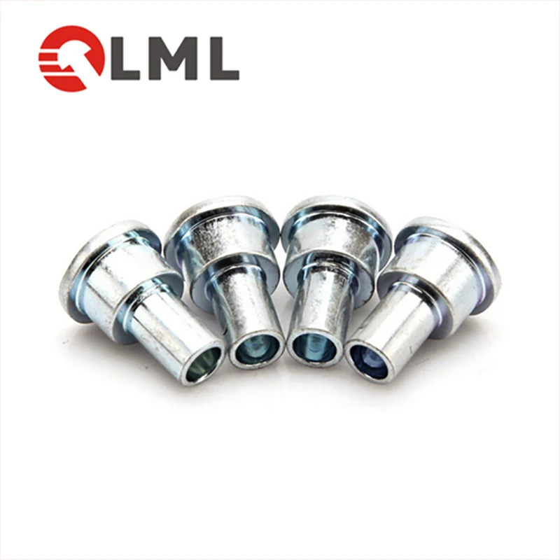 China Custom High Strength Truss Countersunk Head SS Cap Solid Aluminum Shoulder Step Rivet