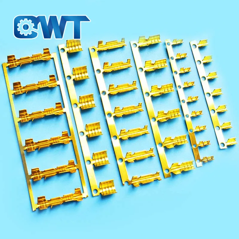 QWT y u форма вилка наконечники мужской и женский двойной Лопата электрические автомобильные провода голой обжимные клещи стыков