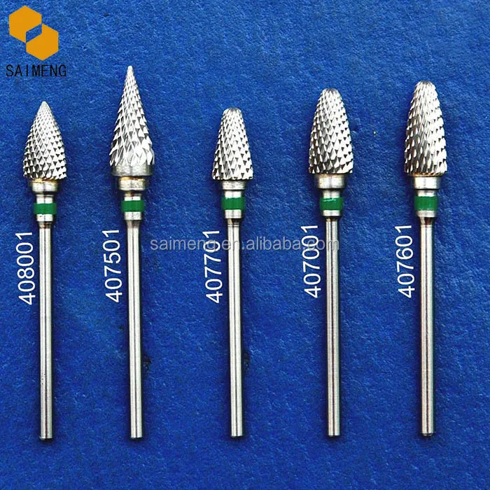 Tungsten Carbide Milling Cutter Nail Drill Bit Nail Bur