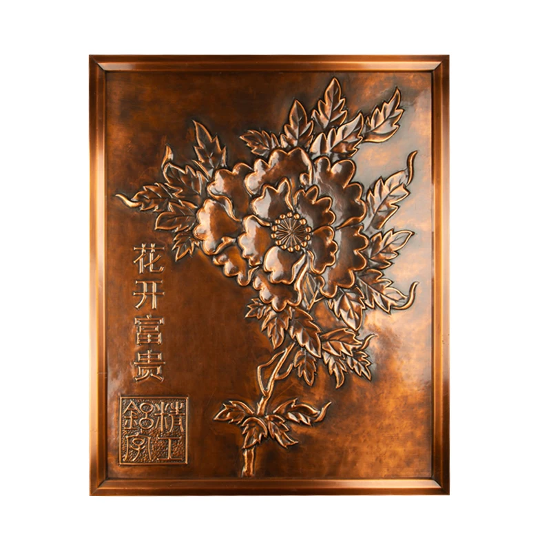3d handmade silver relief art animal brass vintage metal steel bird restaurant wall art decoration