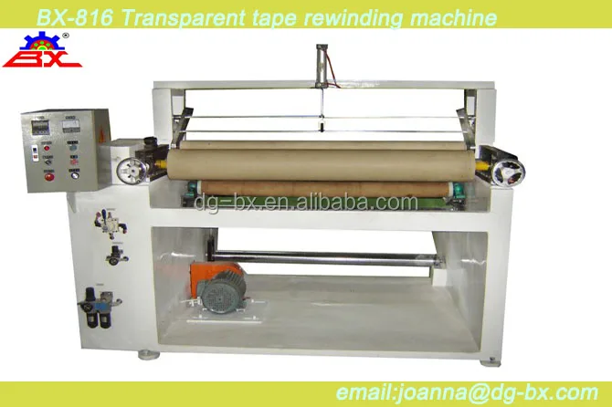 BX-816 плотно прилегающие к уху, супер чистый перемоточная машина/малярная лента rewiding машина