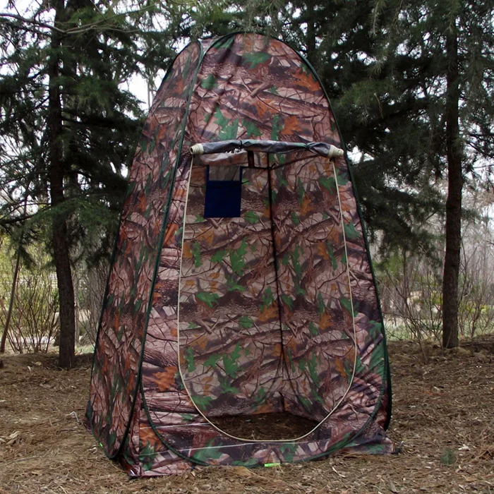 Light weight 1 person camouflage pop up tent for hunting