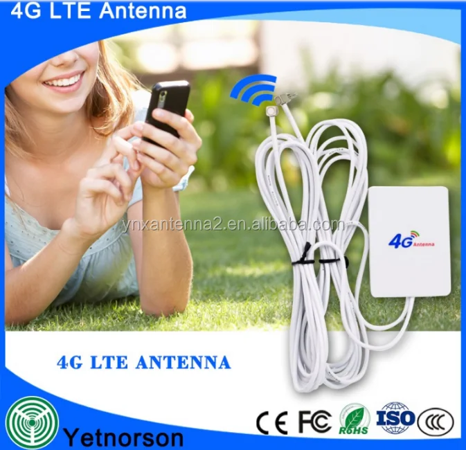 Оптовая Индивидуальные Дальней 20dBi 4 Г LTE Модем Внешняя Антенна для Huawei с TS9 Разъем