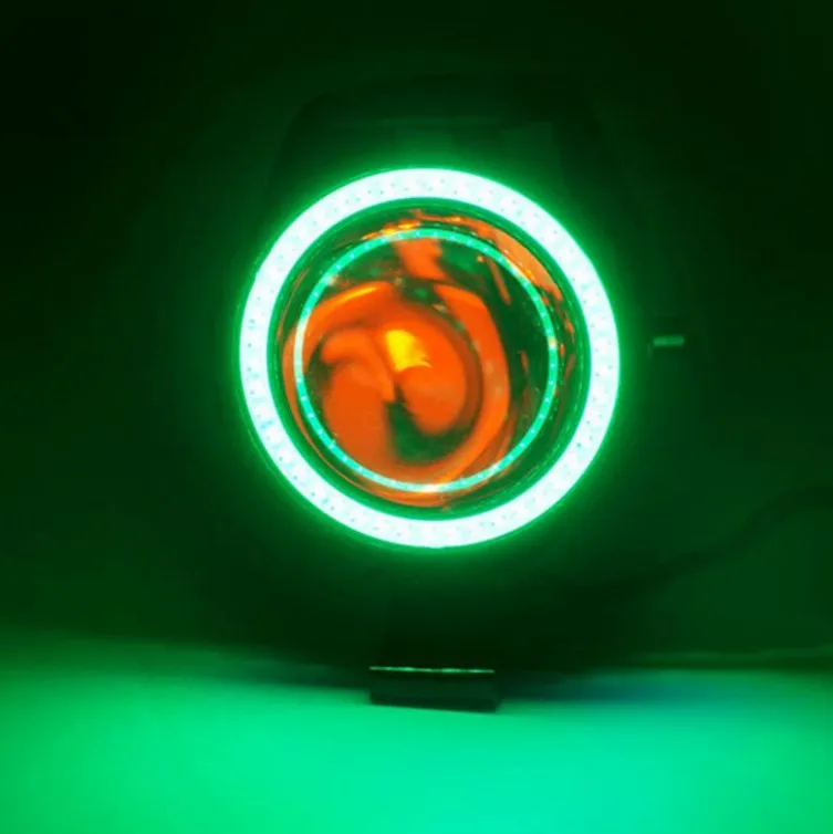 10W 12V-80V U7 фара мотоцикла мотоцикл 3000LM двигателя прожектор лампы led дальнего света Противотуманные фары Дневные Фары точечные головной свет