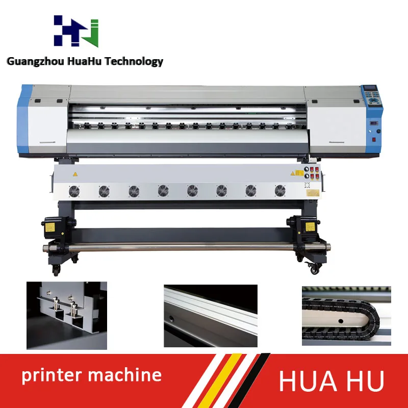 New jade Eco Solvent Printer Digital Flex Banner Printing Machine for epson DX5/DX7/5113 Printhead