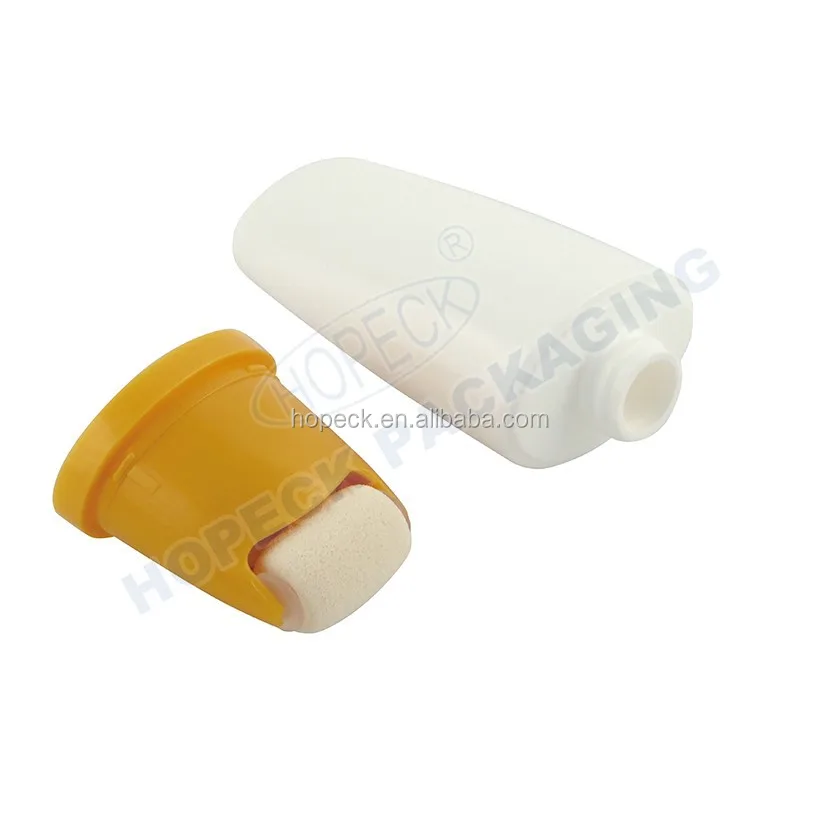 
30ml, 50ml, 75ml, 100ml, 150ml, 200ml PE tottle bottle with sponge applicator 