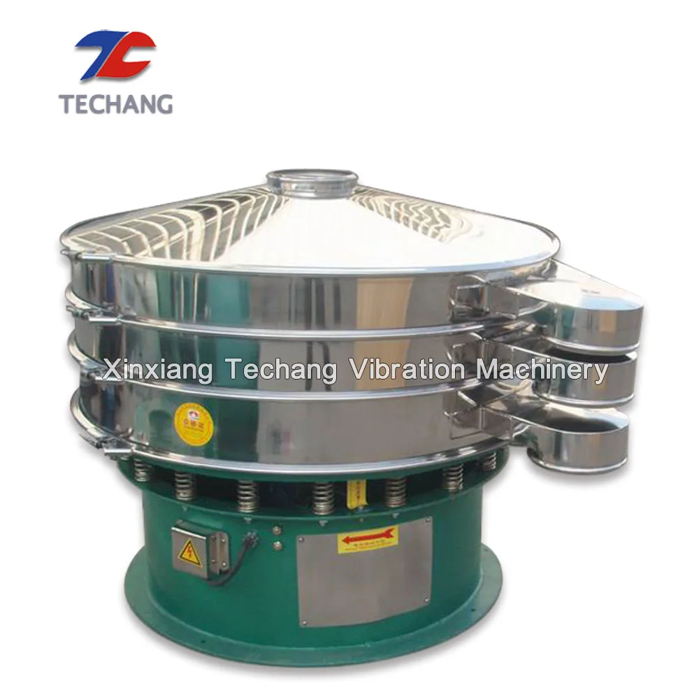 China supplier rotating vibro sieve / organic fertilizer sieve machine