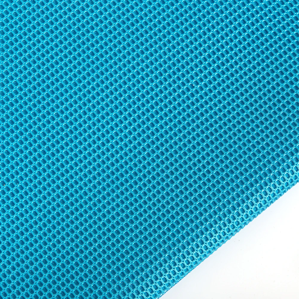 
100 polyester warp knitted sports shoes spacer material for casual walking shoes sports shoes 3d spacer fabric mesh 