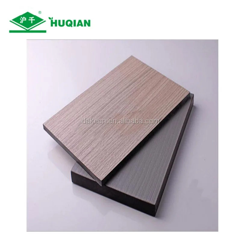 
1220mmx2440mmx18mm E1 fibreboard hardboard formica laminate sheets for cabinet and wardrobe 